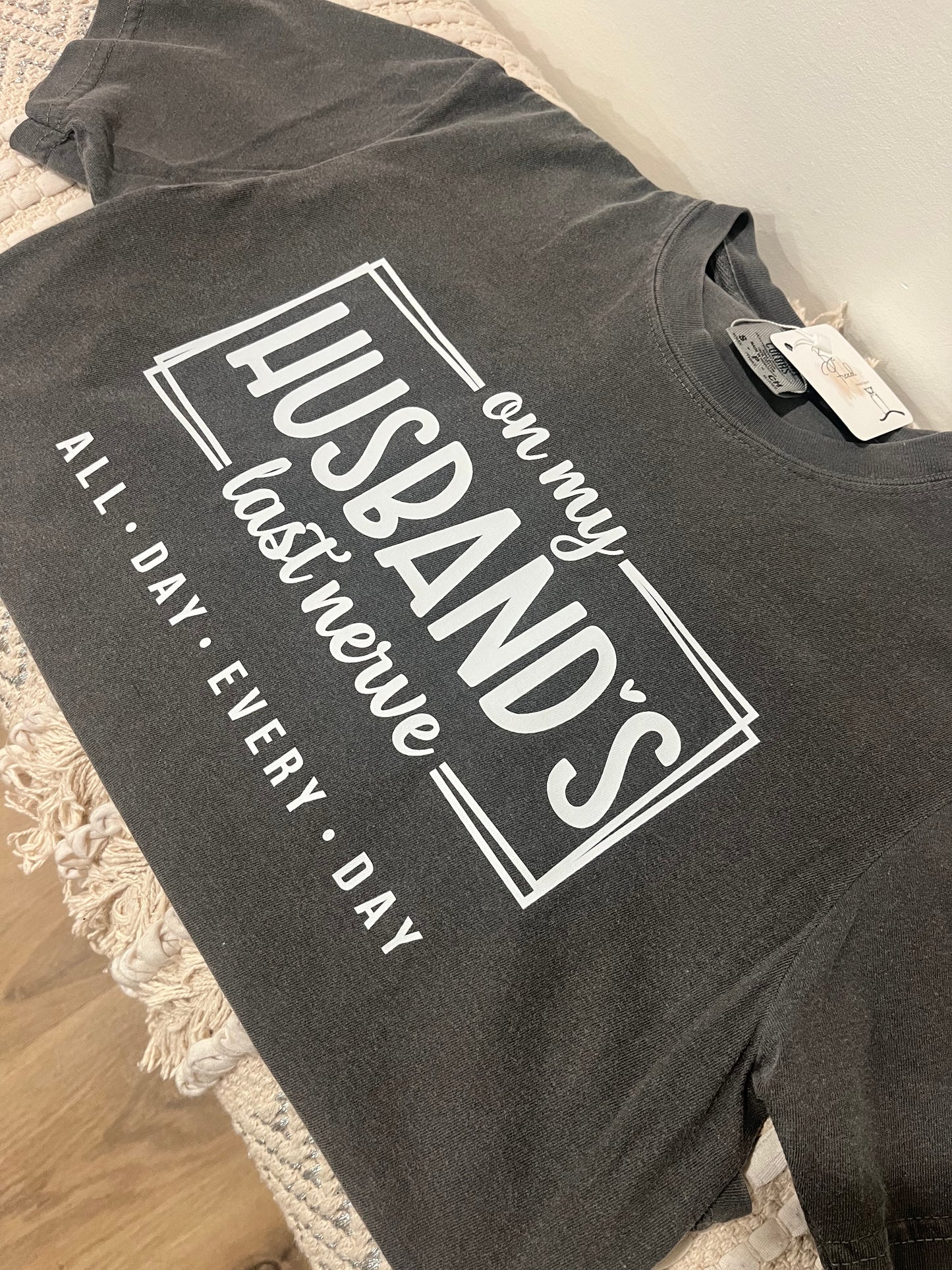 Hannah Grey Husband Tee
